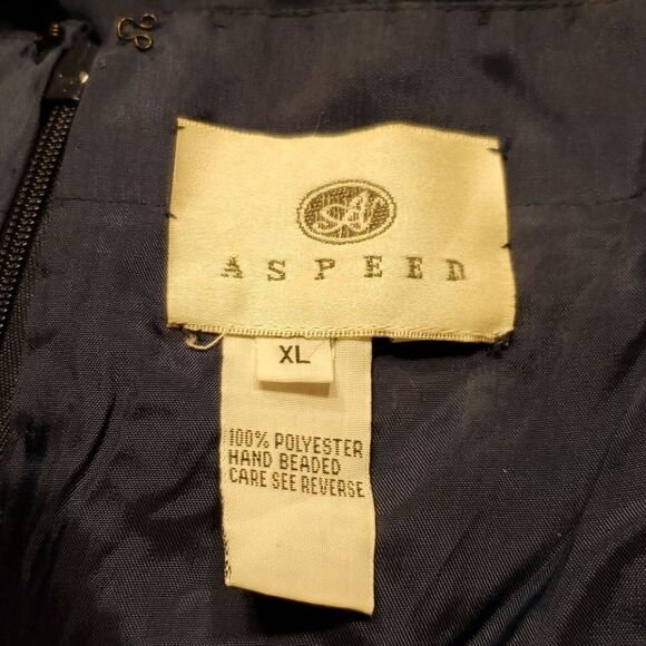 Aspeed Navy blue party dress - Picture 9 of 11